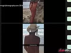 i'm sofie marie, teasing on the beach with my natural tits, feeling so irresistible