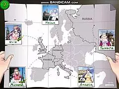 Horny milf lesbians engage in hardcore bent over sex with big tits and cumshots