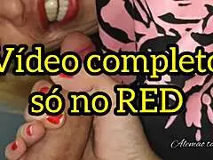 Man, Chuva Dourada from Fada Mel during tattoo session, blonde on video call, I couldn’t resist unloading on her face!