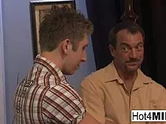 Busty Blonde Milf Gets Two Hot Loads On Her Face