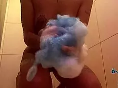 I recorded my bath for my horny coworker, wondering if he'll enjoy it.