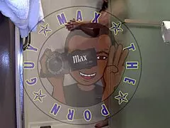 Pip S3E3 Sydney blows huge load in mouth on stairs!