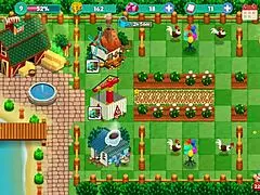 nutaku booty farm hentai game part 05 with big tits flashing 😏