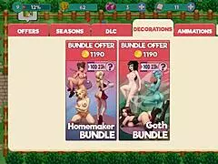 nutaku booty farm hentai game part 05 with big tits flashing 😏