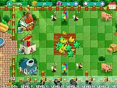 Nutaku Booty Farm: Flashing Big Tits in Hentai Game Part 03?