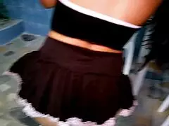 damn, this colombian teen’s tight pussy in lingerie tho