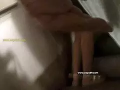 Brazilian milf in mini dress flashes and seduces strangers on public train