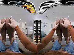 horny black stepmom lia lovely teaches me a lesson with her big ass