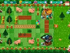 Nutaku booty farm hentai game part 11. Sexy milf brunette flashes big ass and tits in cartoon fantasy.