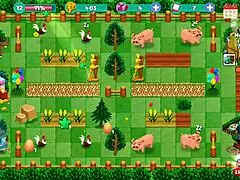 Nutaku booty farm hentai game part 11. Sexy milf brunette flashes big ass and tits in cartoon fantasy.