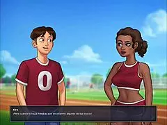 Големите цици на Джудит подскачат интензивно