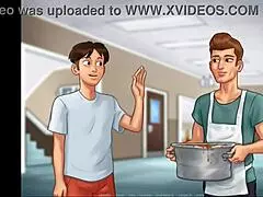 Judith's big tits bouncing intensely