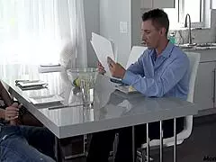 Stepmom Sucks Stepson Right Before Stepdaddy