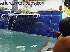 Fuck Me And You In The Pool With These Hot Milfs!