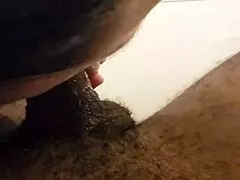 MILF eagerly sucks on that monster BBC, loving every inch 😏