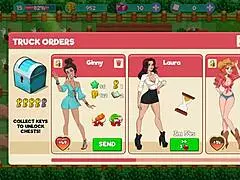 nutaku booty farm hentai game flashes big ass in ranch fantasy