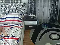 Danielle rides and sucks a huge 22cm dildo passionately