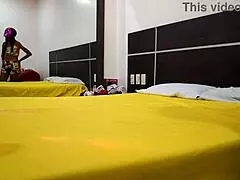 Hey sexy stepbro, let's film real homemade porn with my 4k camera, interracial with milk and hot chocolate