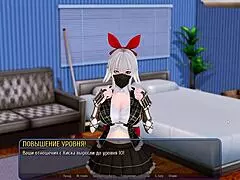 Detailed gameplay in Harem Hotel Part 10 with sexy bent over scenes