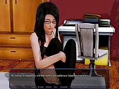 Detailed gameplay in Harem Hotel Part 10 with sexy bent over scenes