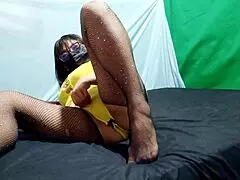 Hey, check out this sexy milf starting in porn, she's ready for action!