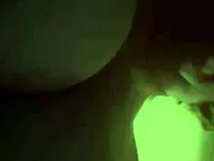 I watch bbw milf masterbate with toys on her fat pussy.