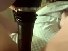 I watch bbw milf masterbate with toys on her fat pussy.