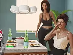 In a scent 7: milf redhead with small tits in comedy game