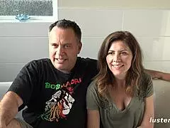 andy and kitty get naughty with muff diving in the tub