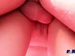 Horny blonde european latina rides cock cowgirl in public outdoor ass fucking