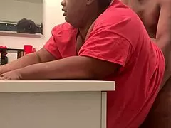 Sunday Morning Fucking with Busty Milf and Big Black Cock