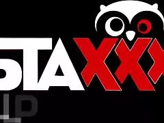 Two busty sluts fucked by lucky guy