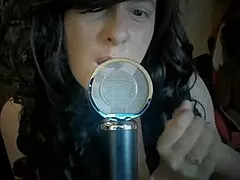 hypnotic blowjob session where the dominatrix shows sucking techniques while hypnotizing.