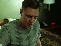 Heavily inked babe Sid reveals her naughty story and relaxes in motel room