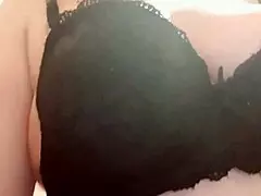 watch this bisexual stepmom finger her big ass before they delete it again?