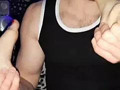 Lena's Oiled Feet Tease