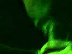 Late nite sloppy toppy from ebony milf