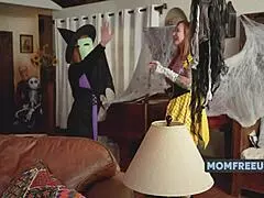 Halloween Brings Pranks And Rough Free Use Sex With Milf