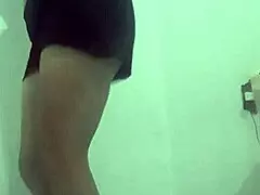 Horny old lesbian fucks golden ass with dildo