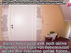 german woman meeting clients for business