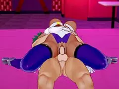 Rumi usagiyama bounces like a rabbit on midoriya izuku deku cock from her animal instincts, she says in hentai scene