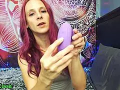 Toy review compilation with sexy redhead milf.