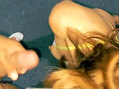 Argentinsk babe elsker at ræva hennes blir revet av muskuløs kroppsbygger