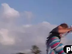 Can these beautiful babes handle hardcore lesbian sex outdoors?