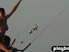 Can these beautiful babes handle hardcore lesbian sex outdoors?