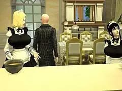 dragon ball porn episode 58 features wife blackmailed into sex