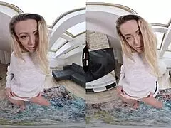 blonde milf in pov taboo scene gets steamed