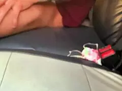 Maestra de colegio me chupa la verga en el estacionamiento, milf latina deepthroat