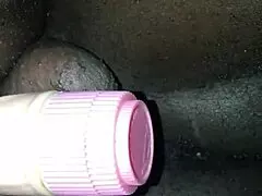 Double penetration of a hot bbw milf with toys 😍