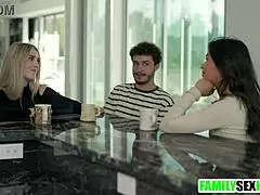 OMG, I Can’t Believe Step Mom Caught Me and GF Making Porn!